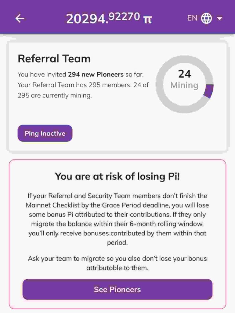 Pi second migration